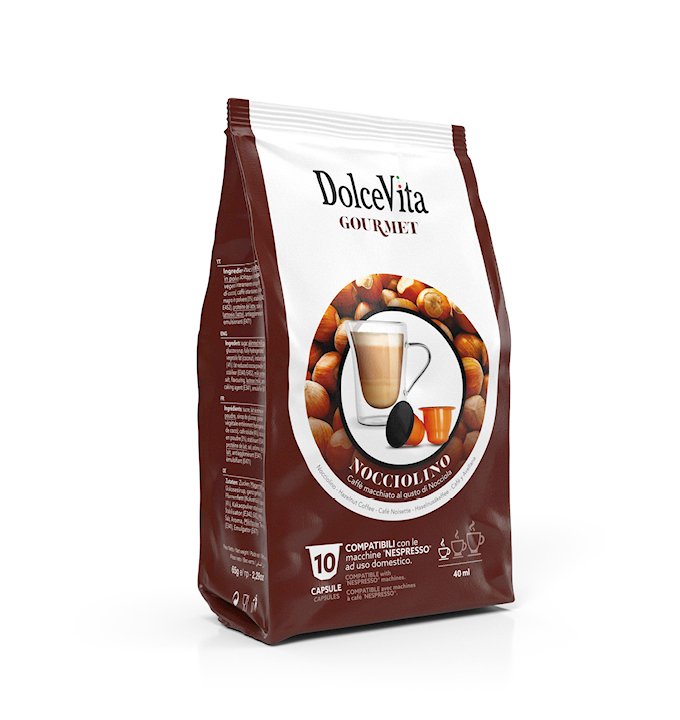 nespresso-nocciolino-hazelnut_112-239 Dolce Vita NOCCIOLINO / Riešutinė Nespresso®* suderinama - Image 1