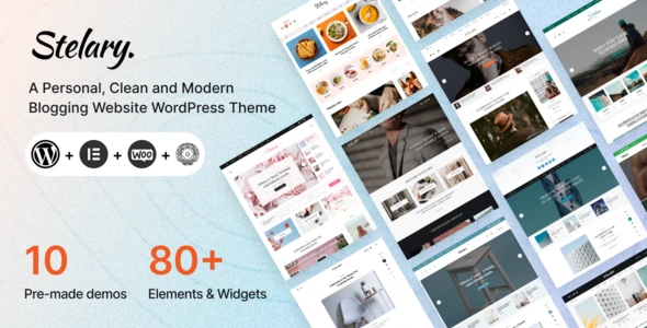 Stelary – Blog Magazine WordPress Theme