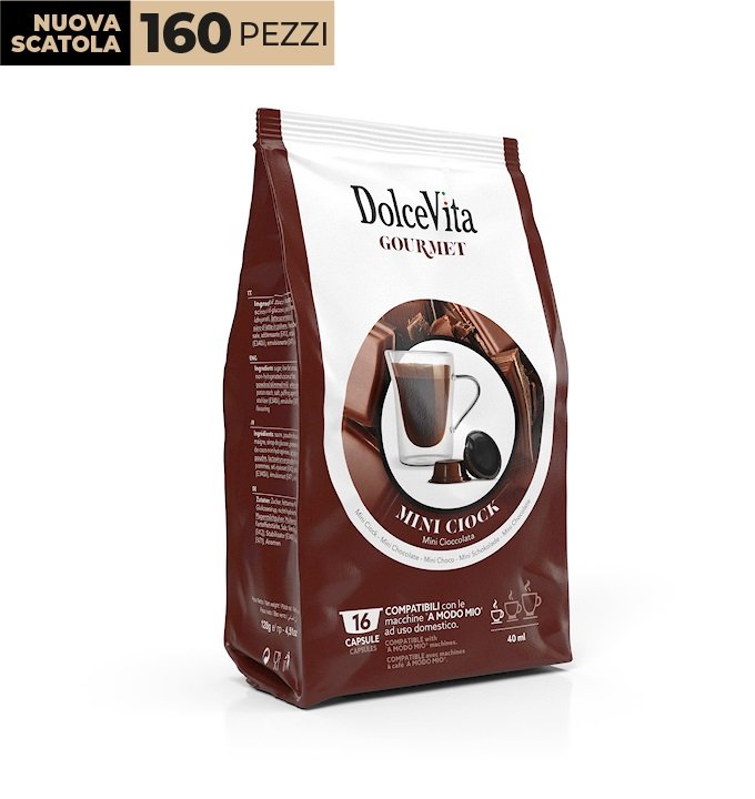 a-modo-mio-miniciock-chocolate_385-1257 Dolce Vita MINICIOCK / Šokoladinė A Modo Mio®* suderinama - Image 1