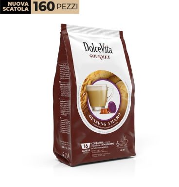 Dolce Vita UNSWEETENED GINSENG / Ženšenio A Modo Mio®* suderinama