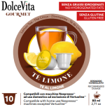 Dolce Vita DECAFFEINATED LEMON TEA / Citrinų arbata be kofeino Nespresso®* suderinama - Image 3